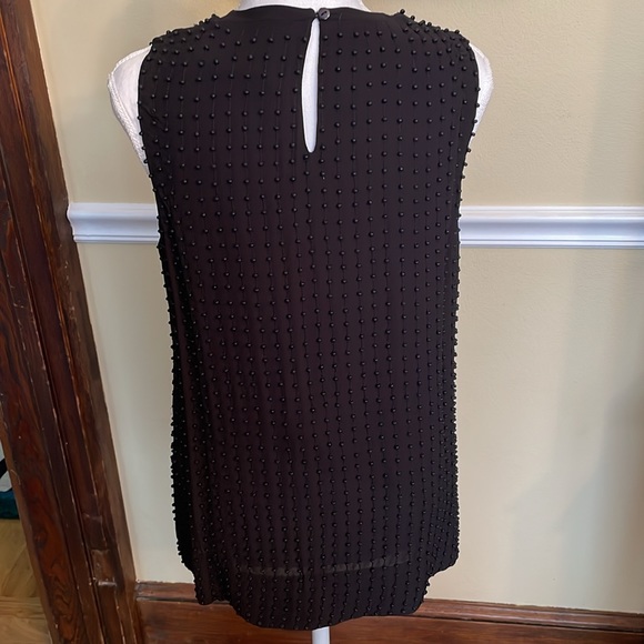 Ecru Beaded evening top - Picture 3 of 6